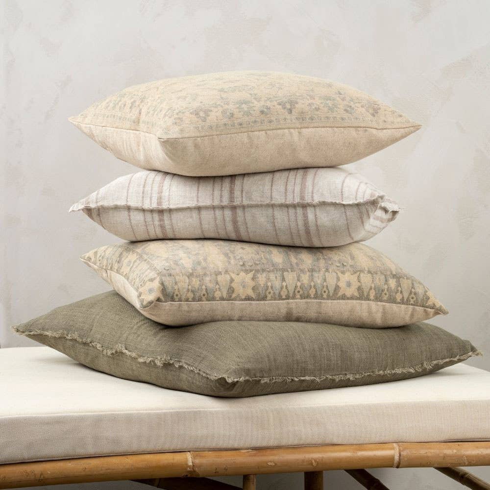 Lina Linen Pillow | Shadow
