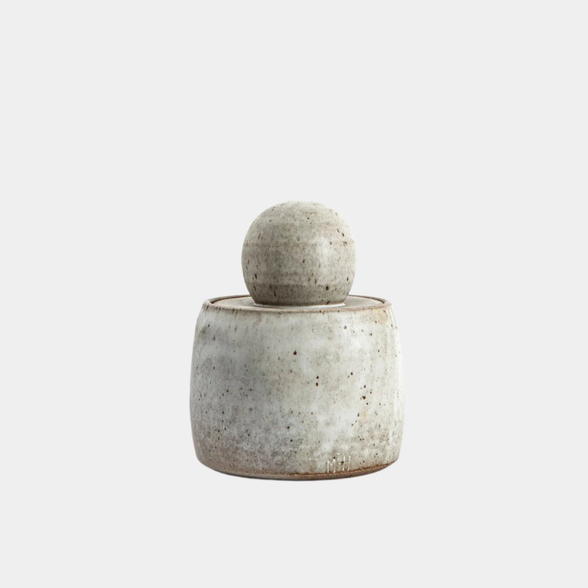 Alabaster White Stash Jar