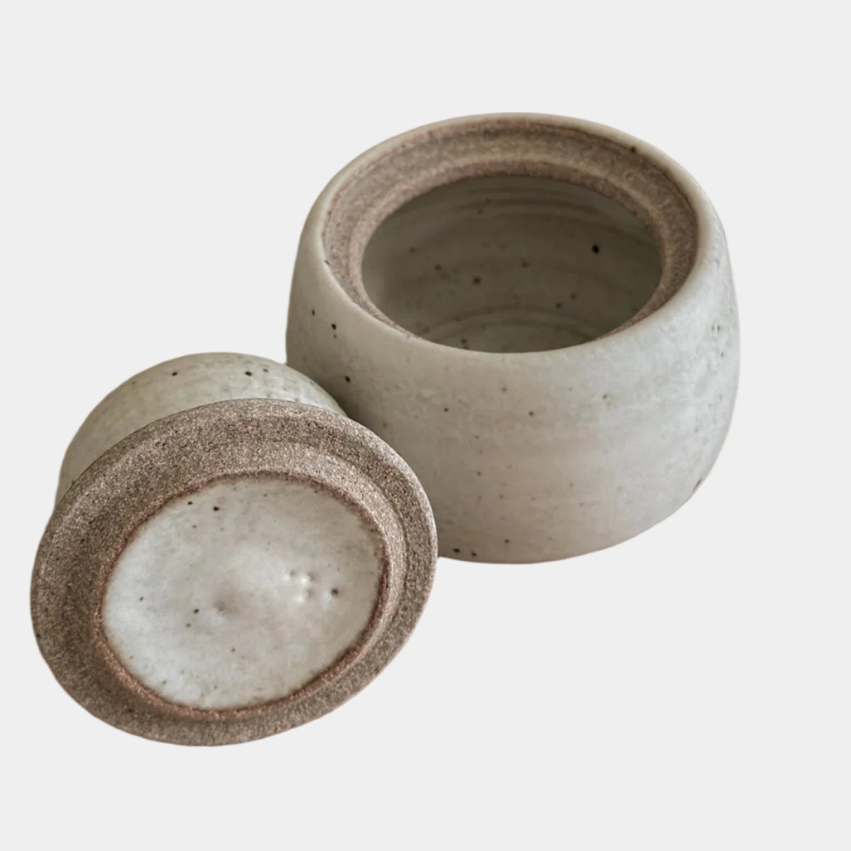 Alabaster White Stash Jar