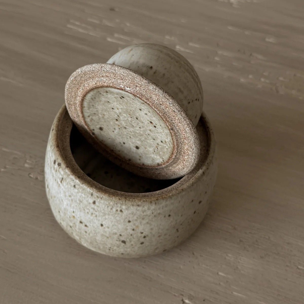 Alabaster White Stash Jar