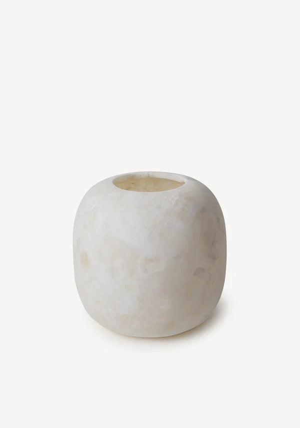 Alabaster Curra Candleholder