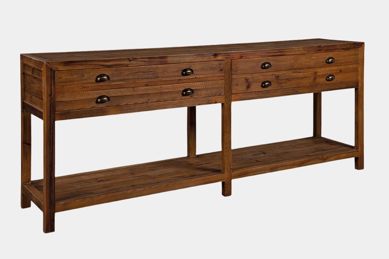 Apothecary Console Table