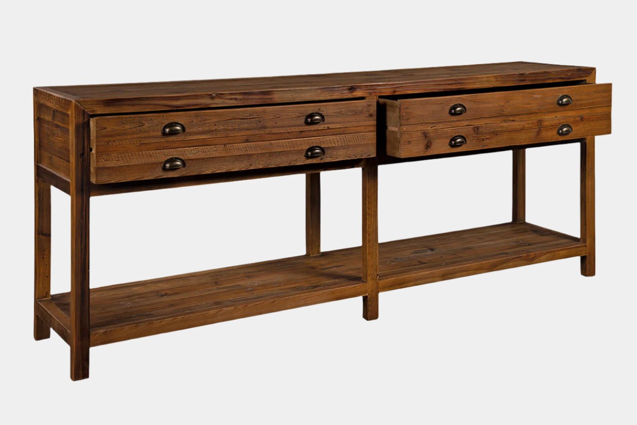Apothecary Console Table