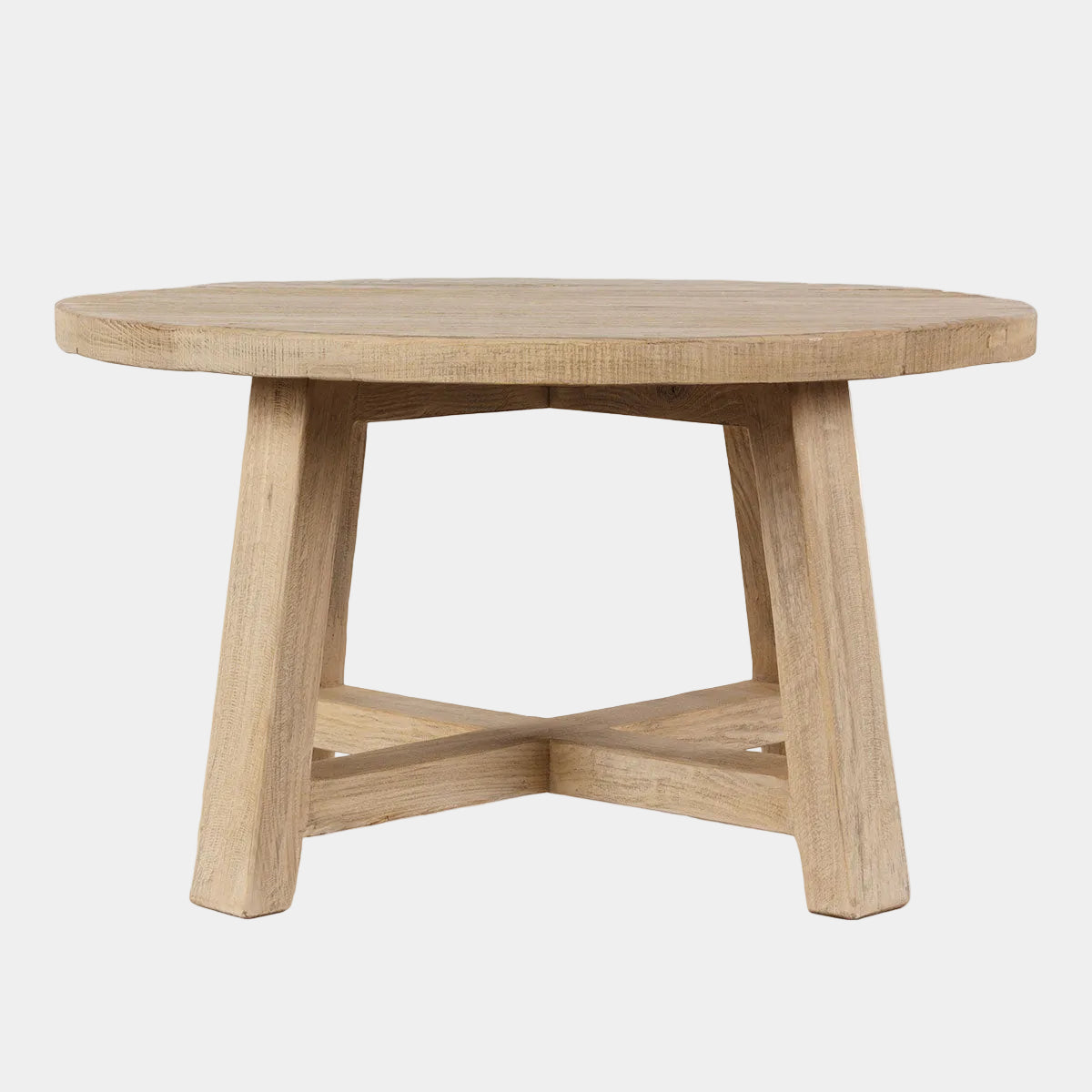 Burton Elm Round Coffee Table