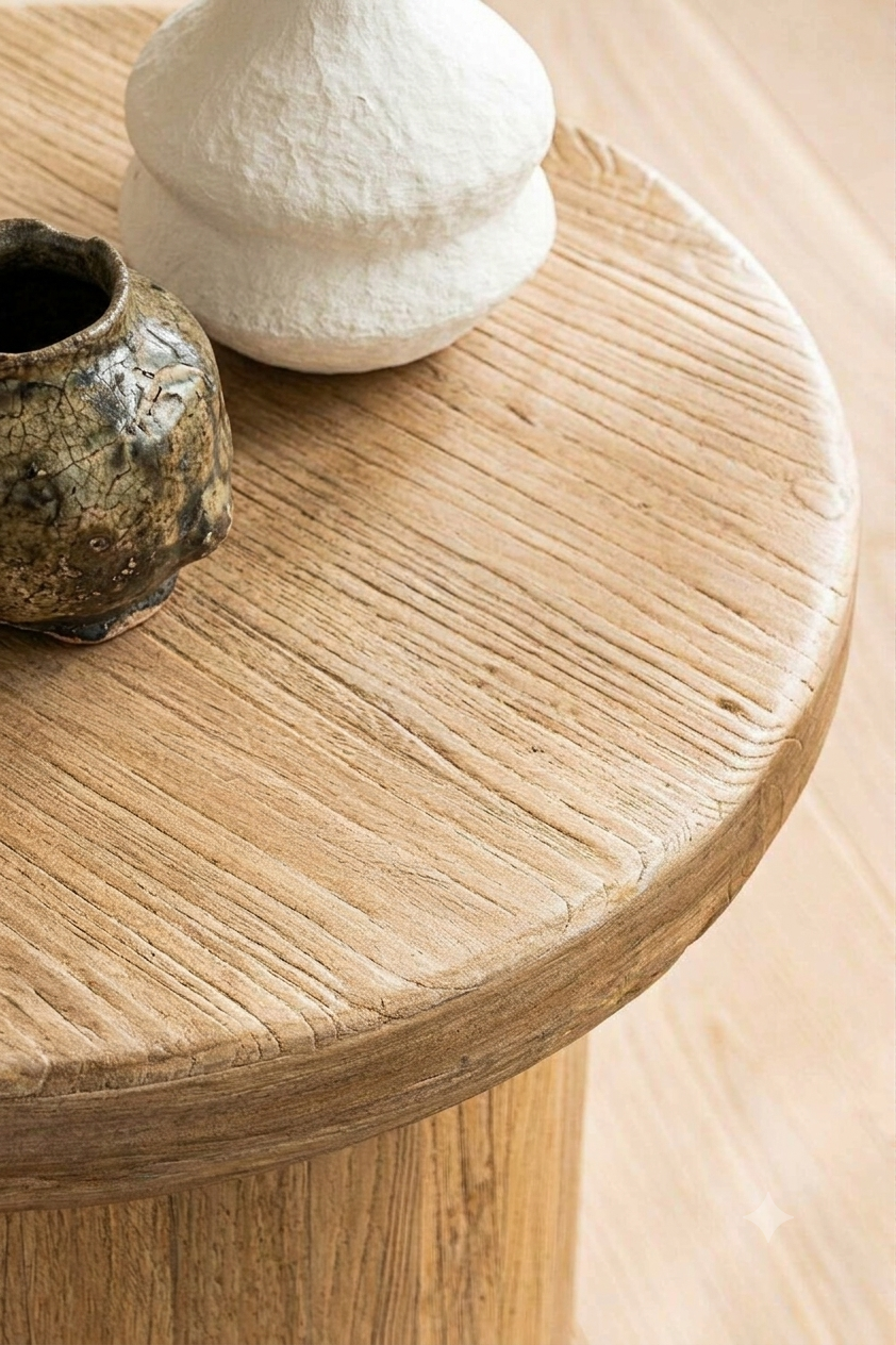 Chelsea Elm Side Table