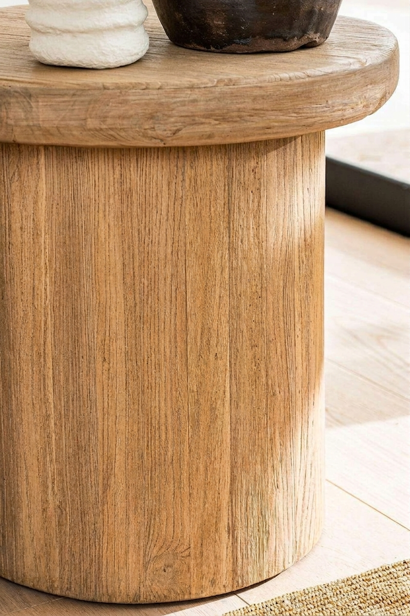 Chelsea Elm Side Table