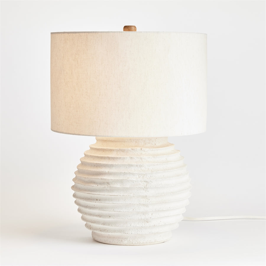 Cream Ceramic Table Lamp