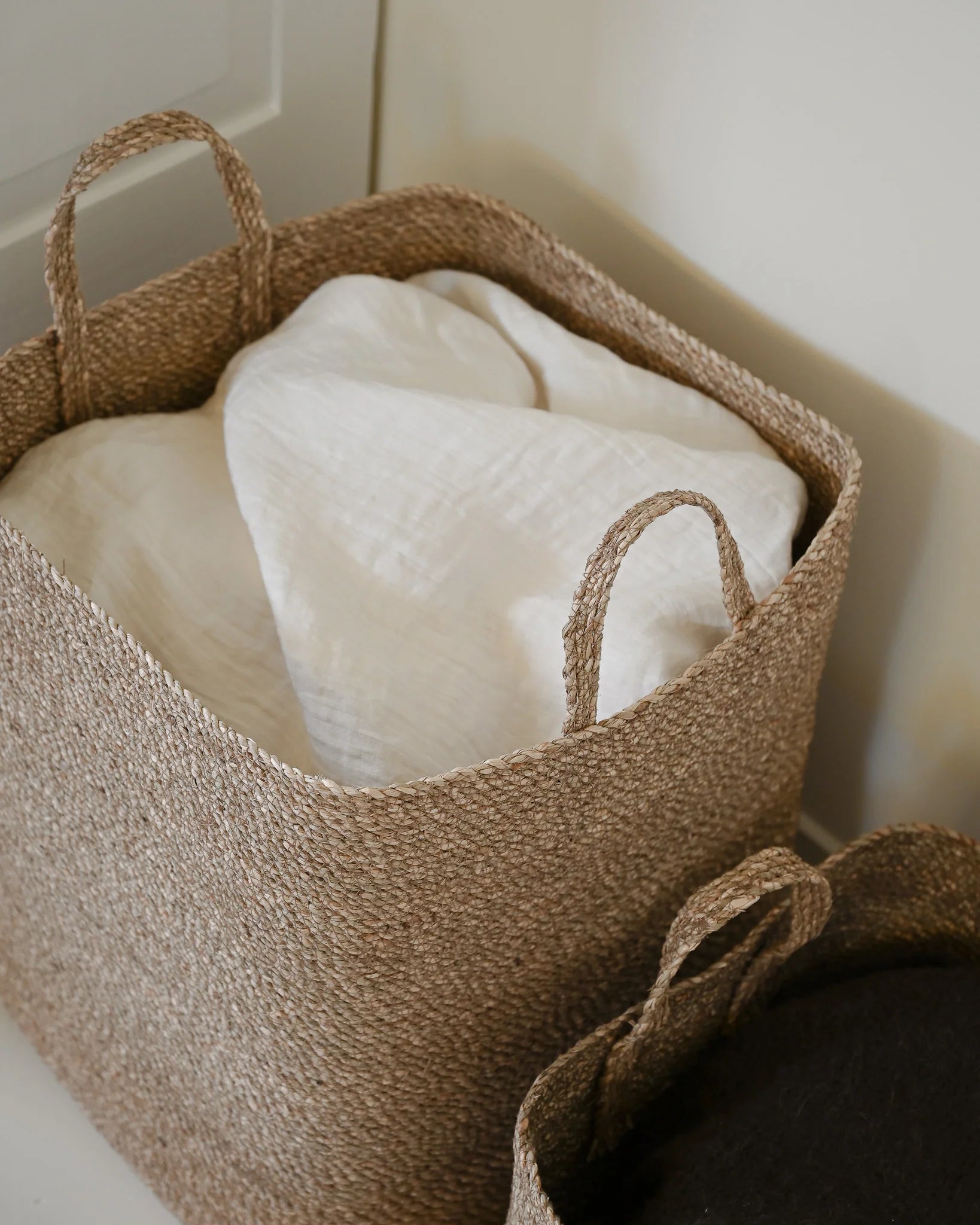 Souk Square Seagrass Basket