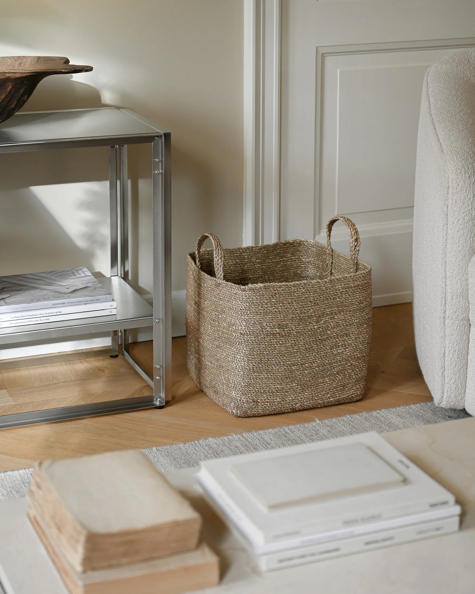 Souk Square Seagrass Basket