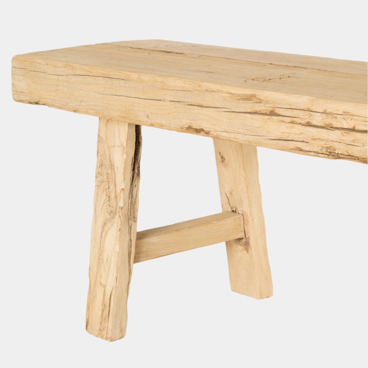 Elm Wood Bench