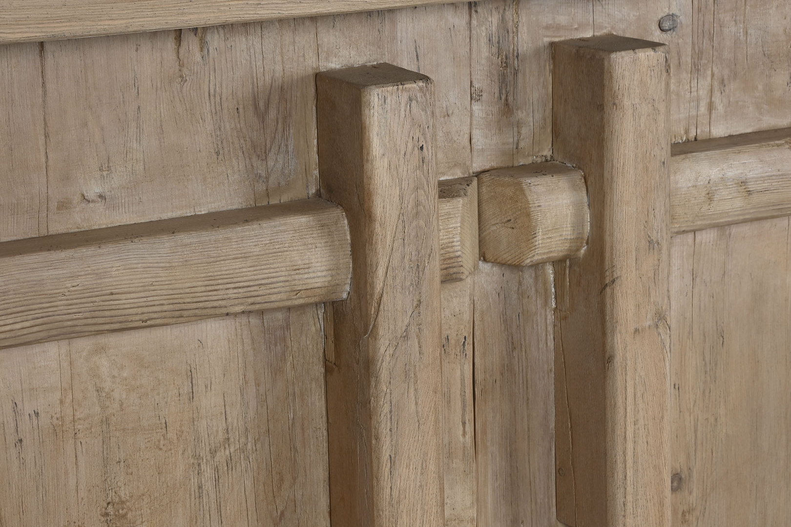 Four Door Elm Cabinet