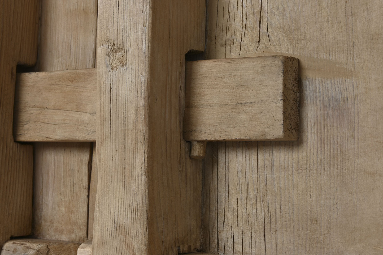 Four Door Elm Cabinet