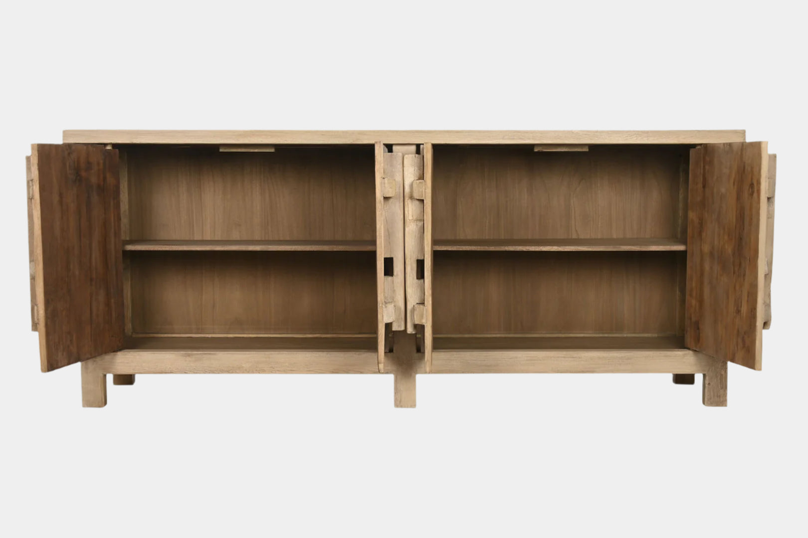 Four Door Elm Cabinet