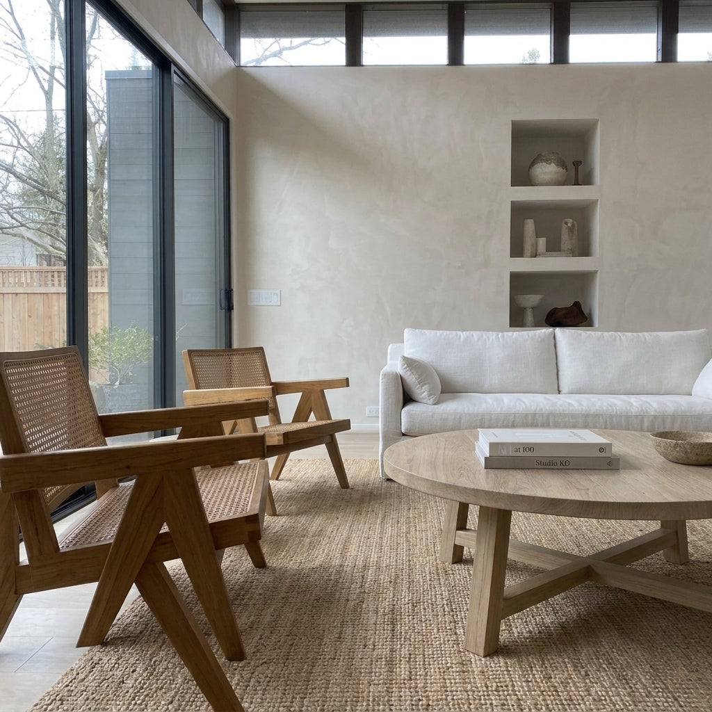 Harlow Elm Round Coffee Table