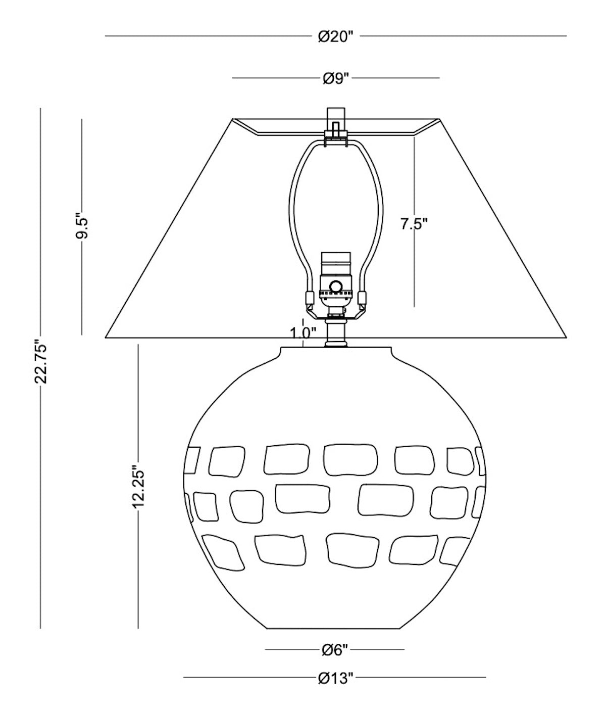 Jude Table Lamp