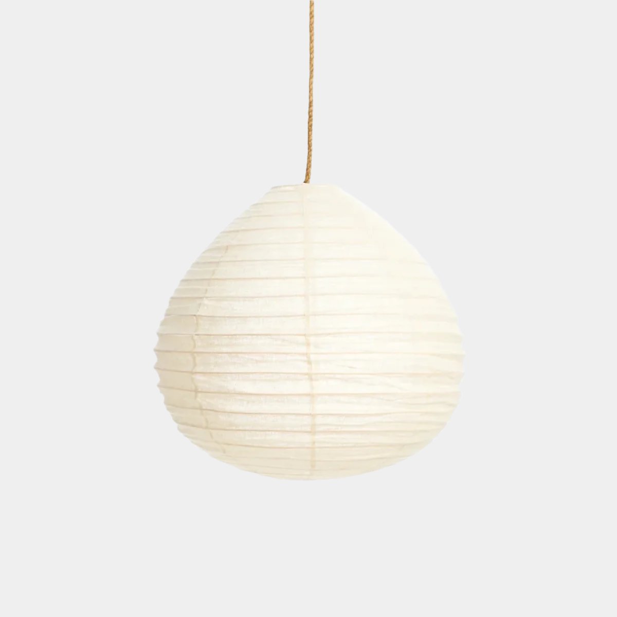 Linen Pear Lampshade | Ivory