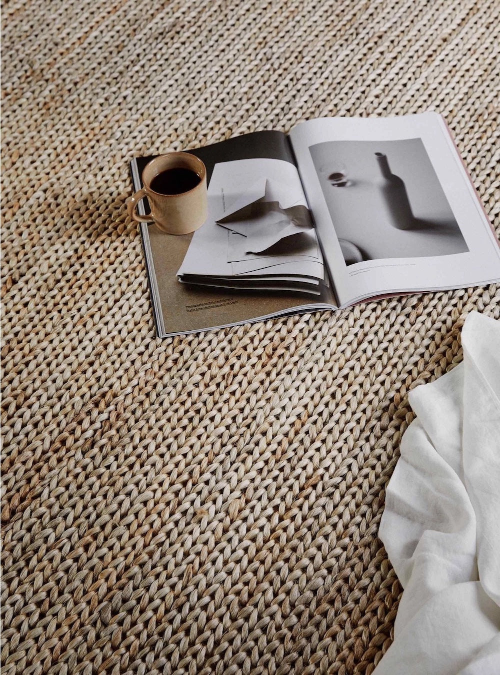 Mid Knot Hemp Rug