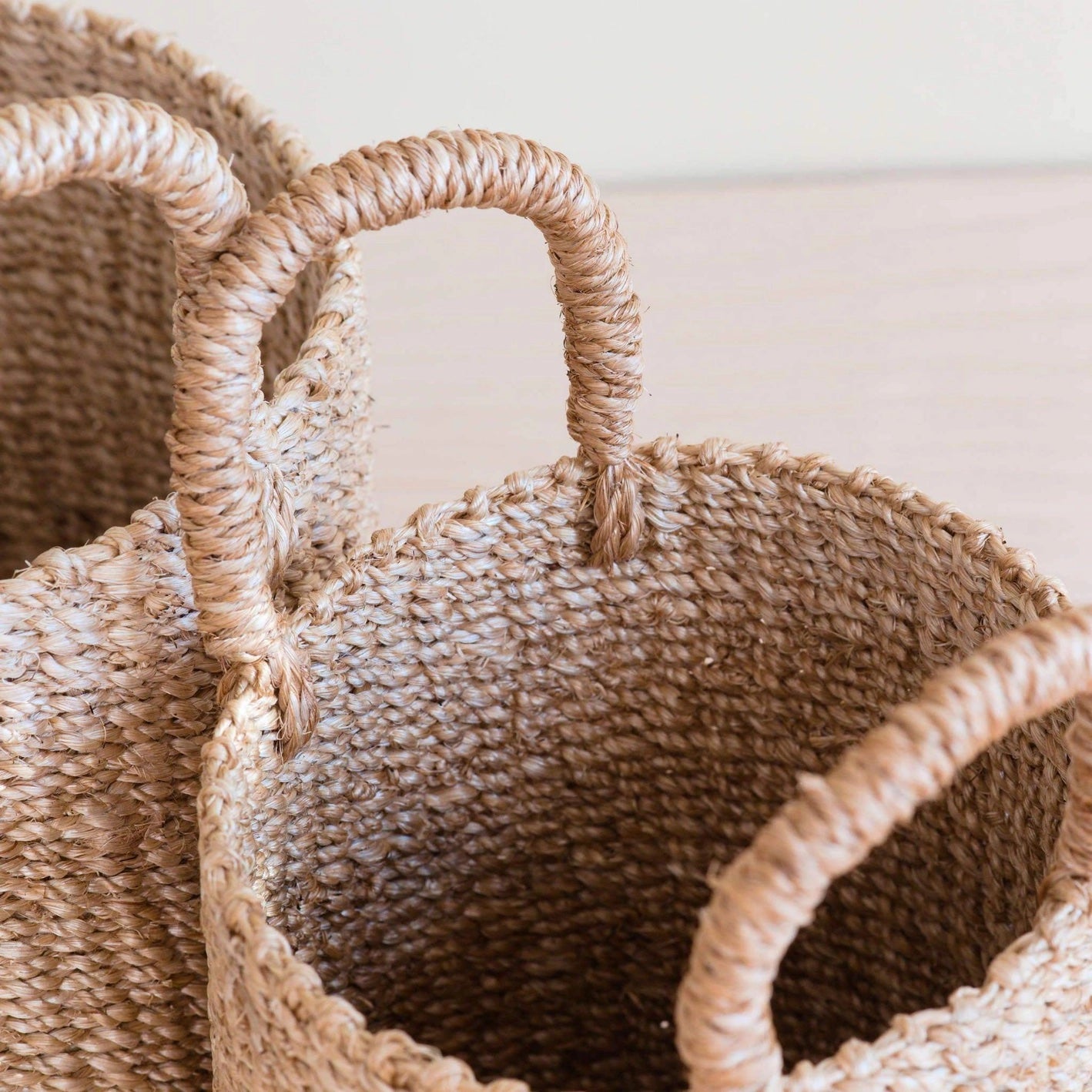 Natural Tabletop Mini Basket Set - Weave Baskets