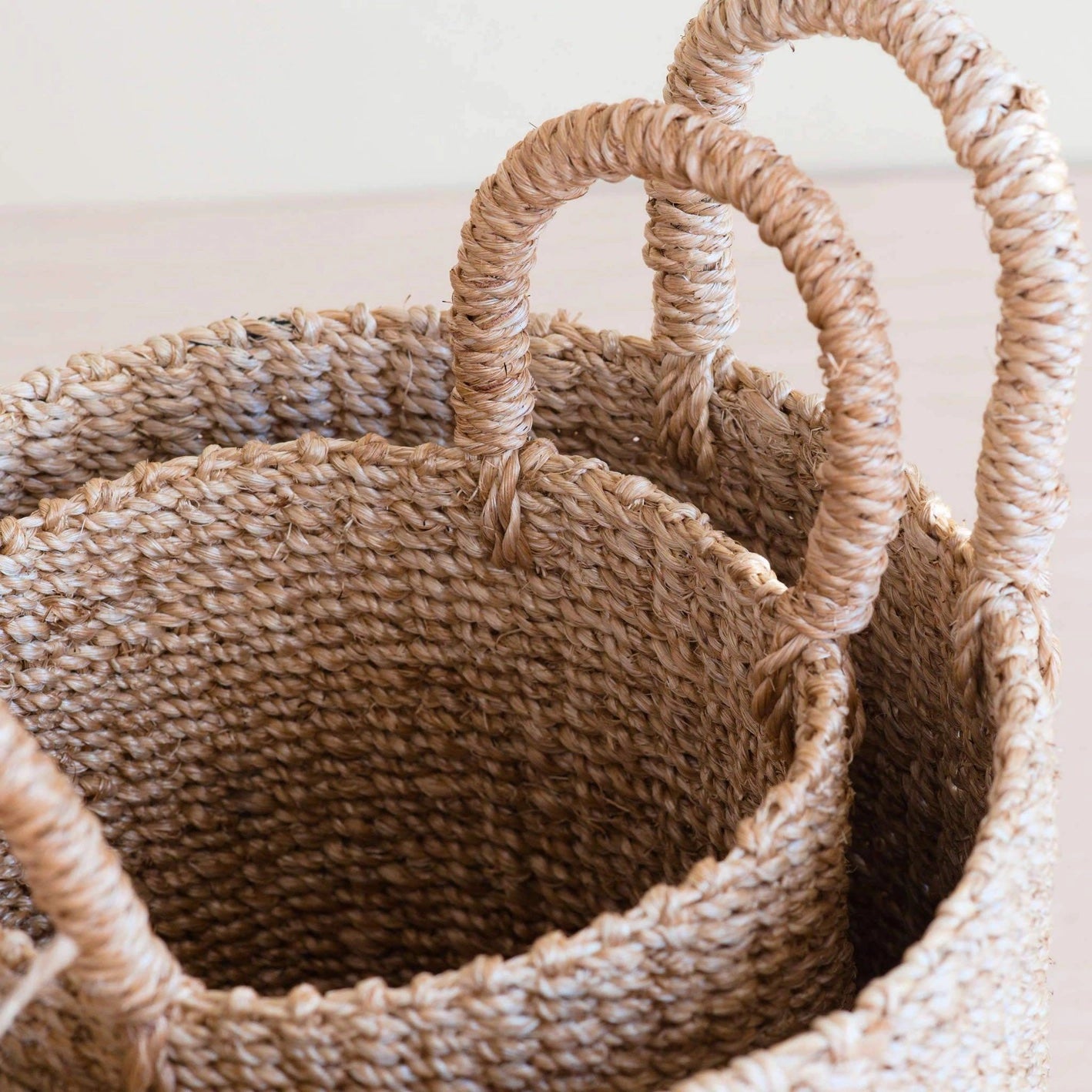 Natural Tabletop Mini Basket Set - Weave Baskets