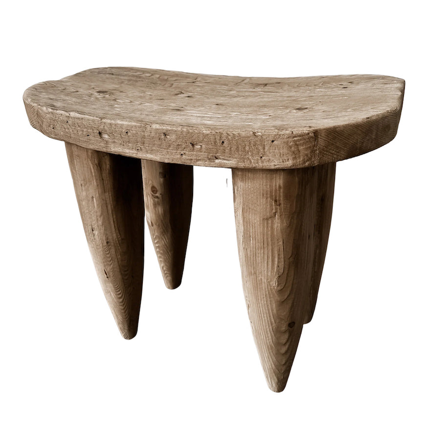 Senufo Elm Stool