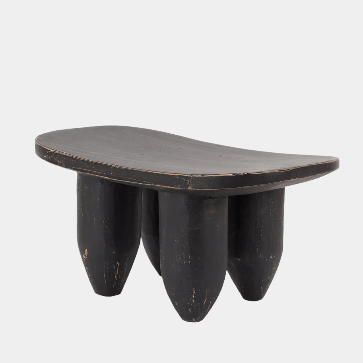 Senufo Elm Stool Small | Black