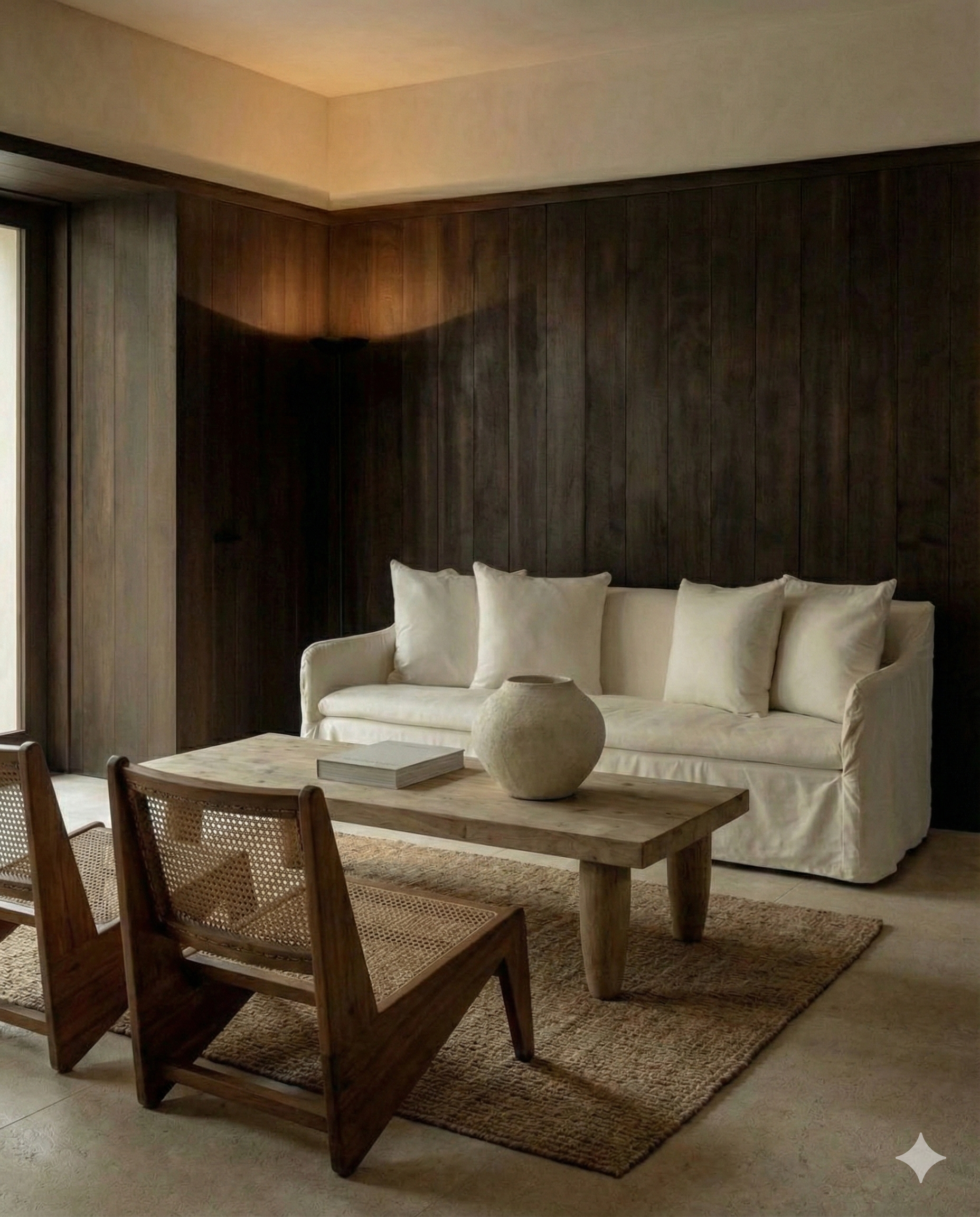 Senufo Elm Low Coffee Table