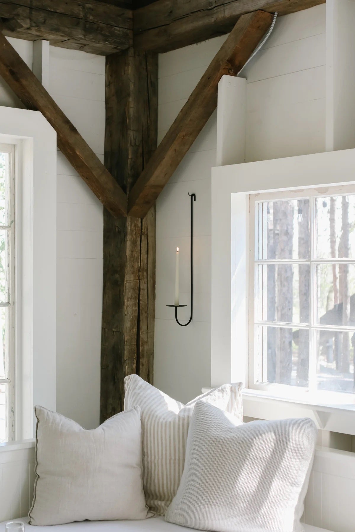 Single Arm Candle Wall Sconce