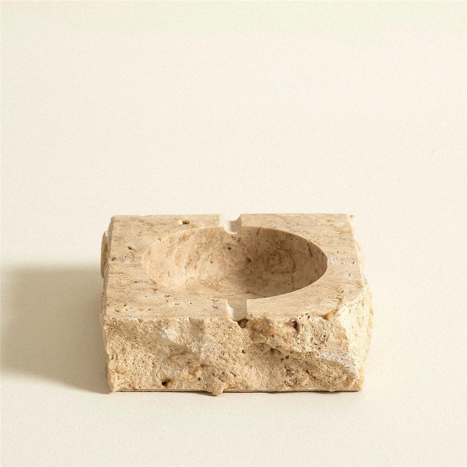 Travertine Ashtray