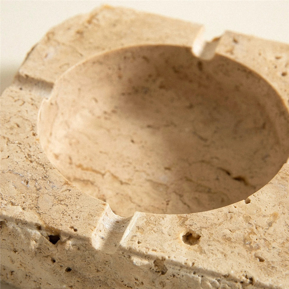 Travertine Ashtray