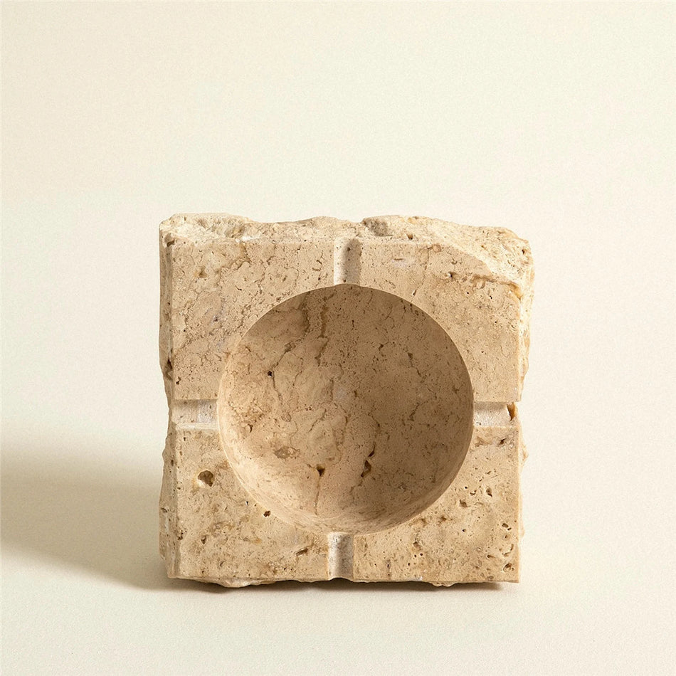 Travertine Ashtray