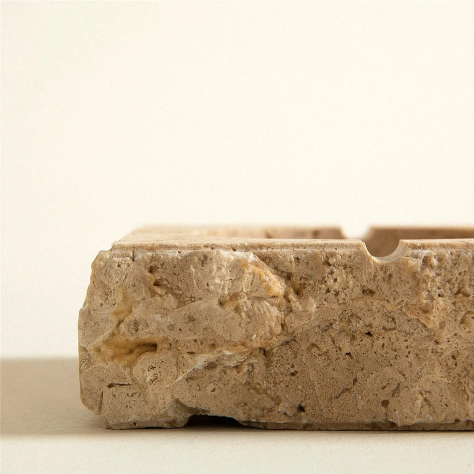 Travertine Ashtray