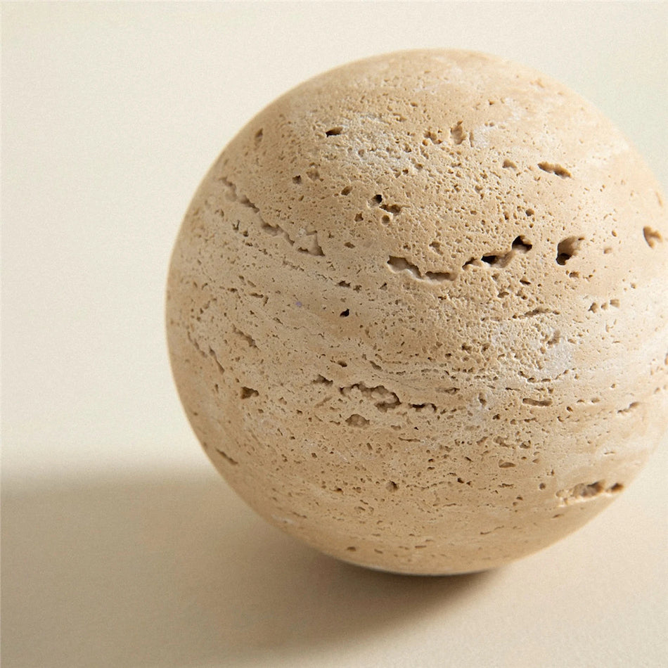 Travertine Sphere