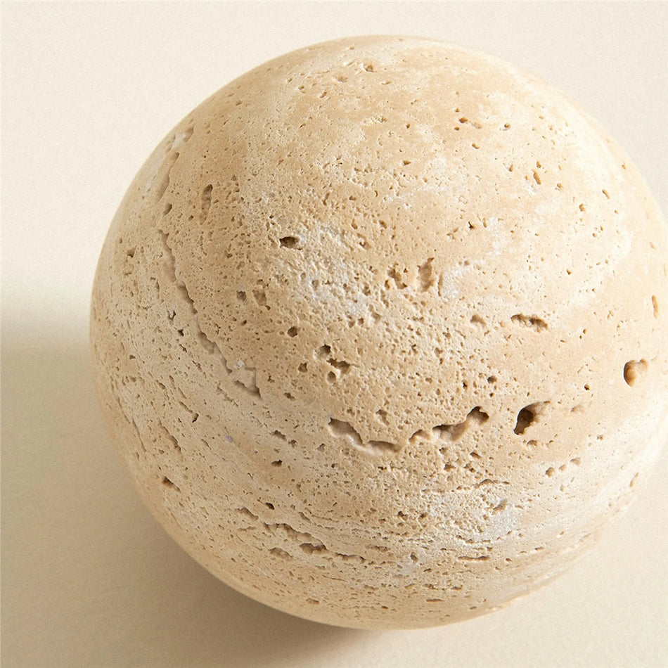 Travertine Sphere