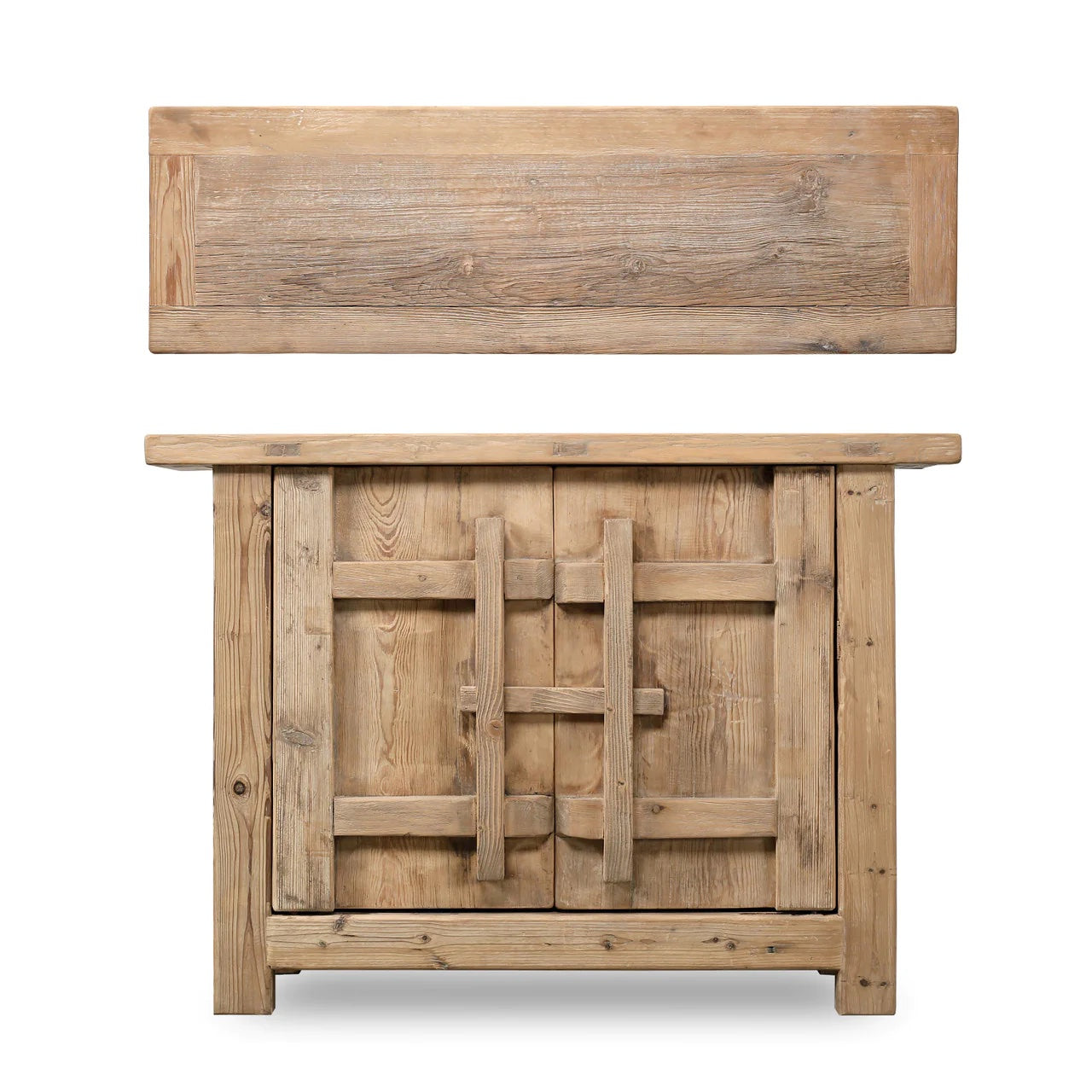 Two Door Elm Cabinet