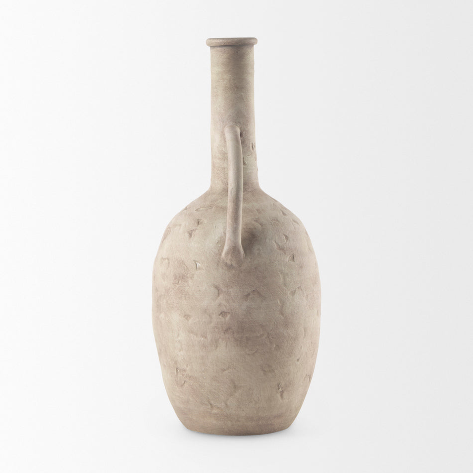 Zenni Beige Ceramic Vase