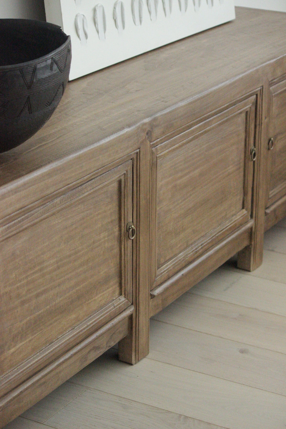 Three Door Elm Console