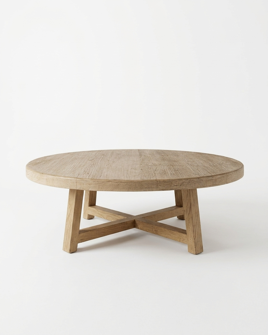 Harlow Elm Round Coffee Table