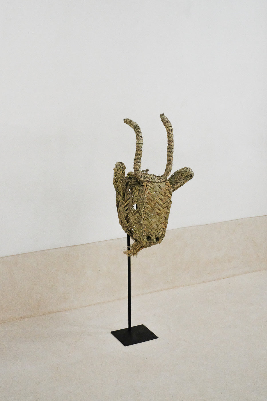 Moroccan Rattan Animal Head