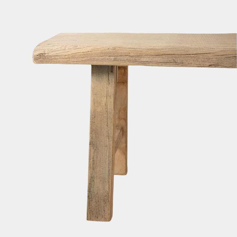 Elm Wood Bench