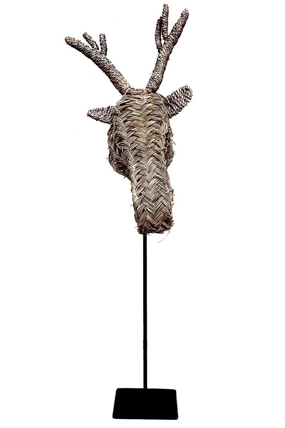 Moroccan Rattan Animal Head