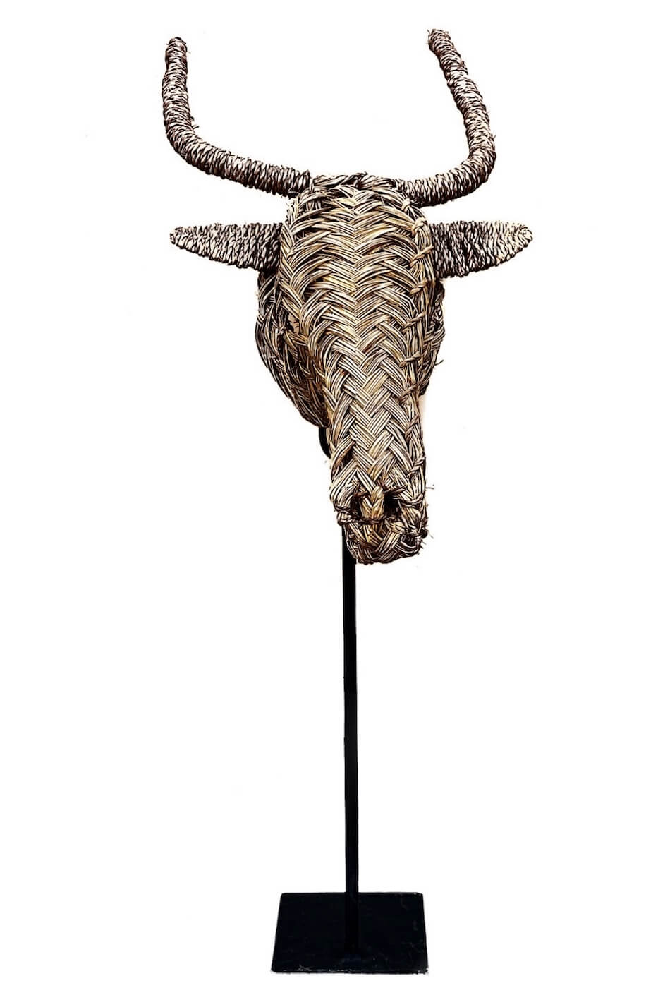 Moroccan Rattan Animal Head