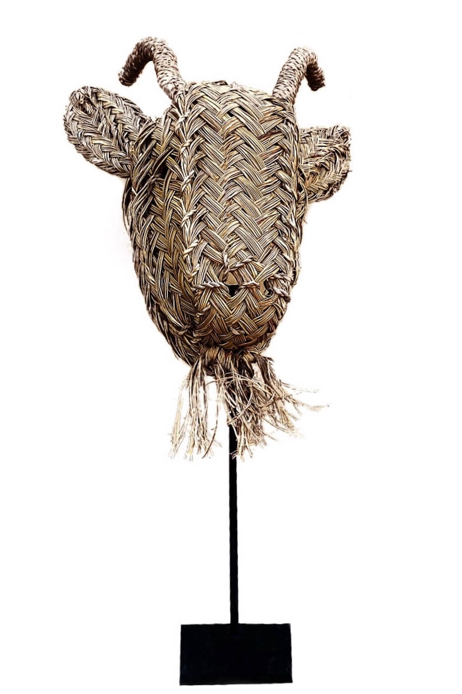 Moroccan Rattan Animal Head