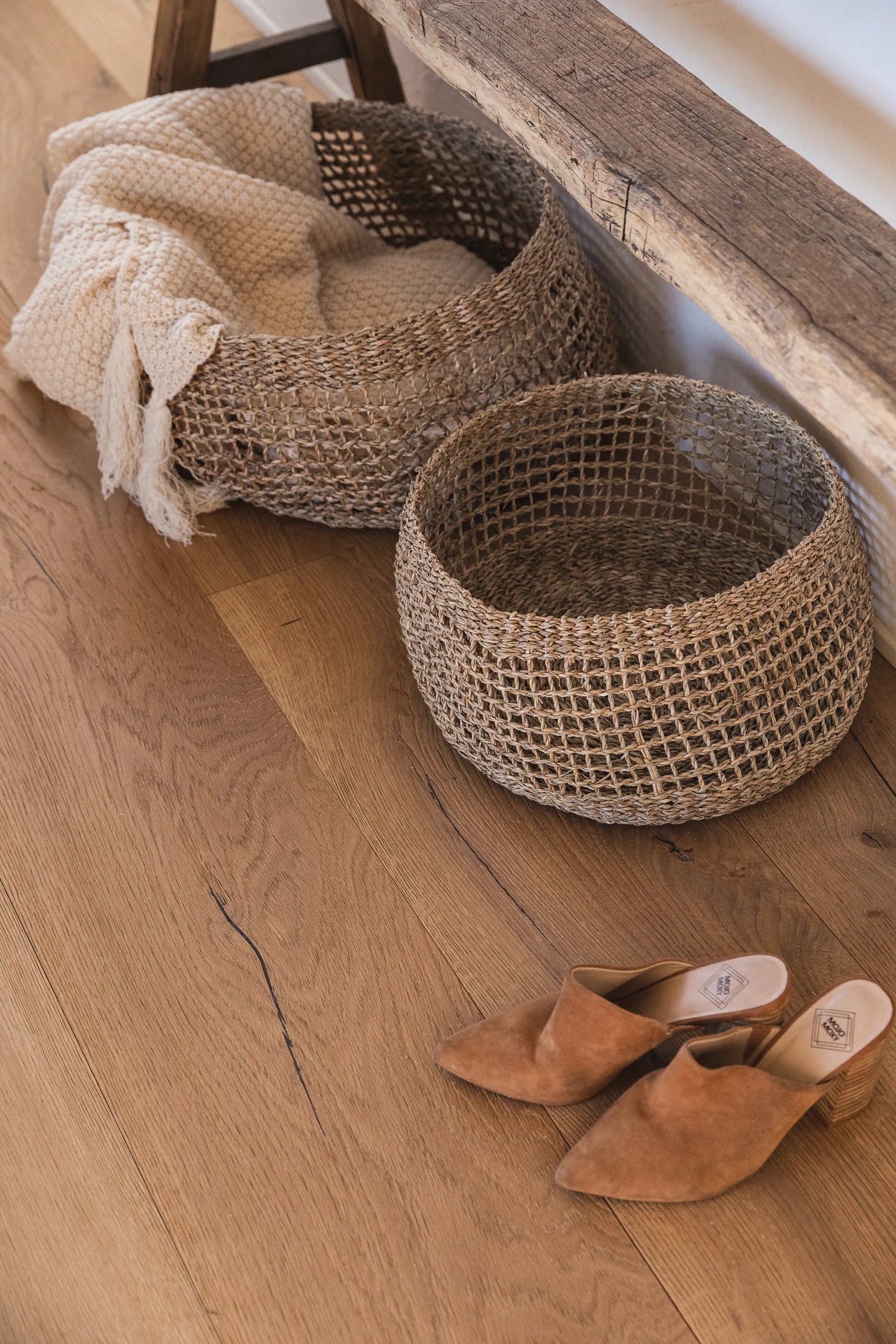 Siwa Round Seagrass Basket