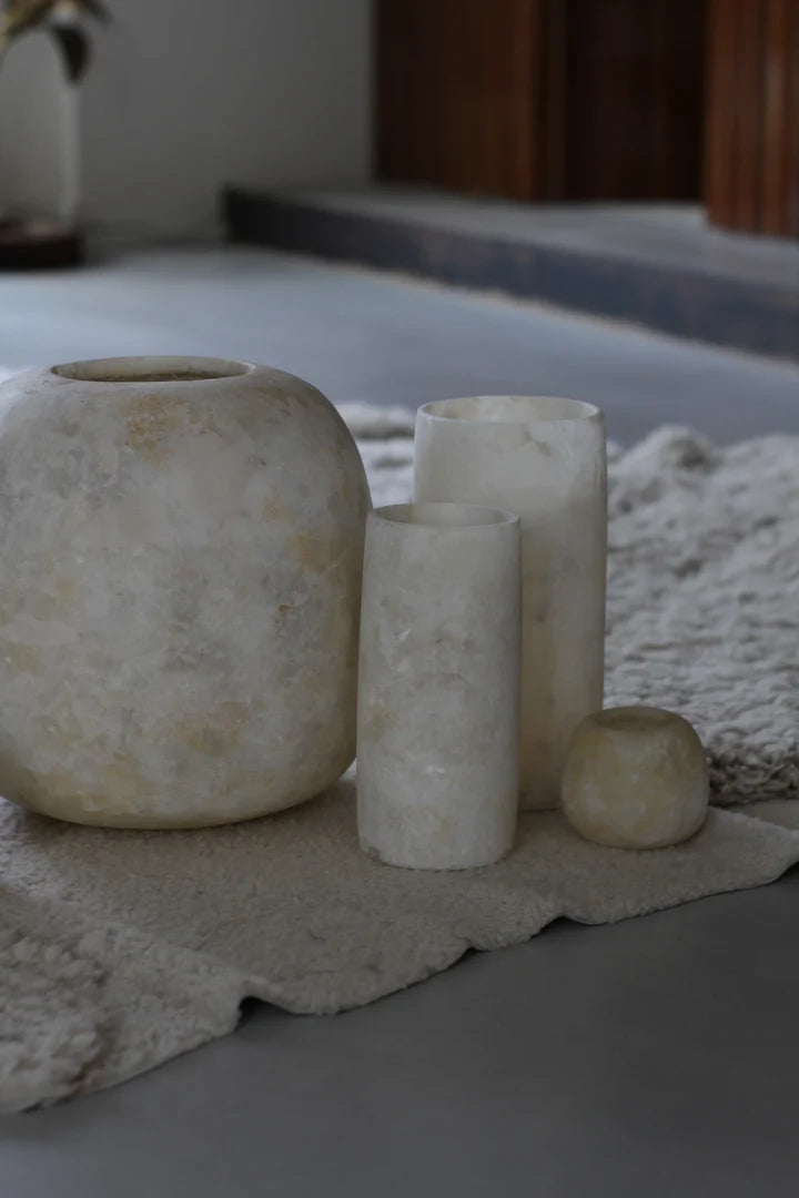 Alabaster Candleholder