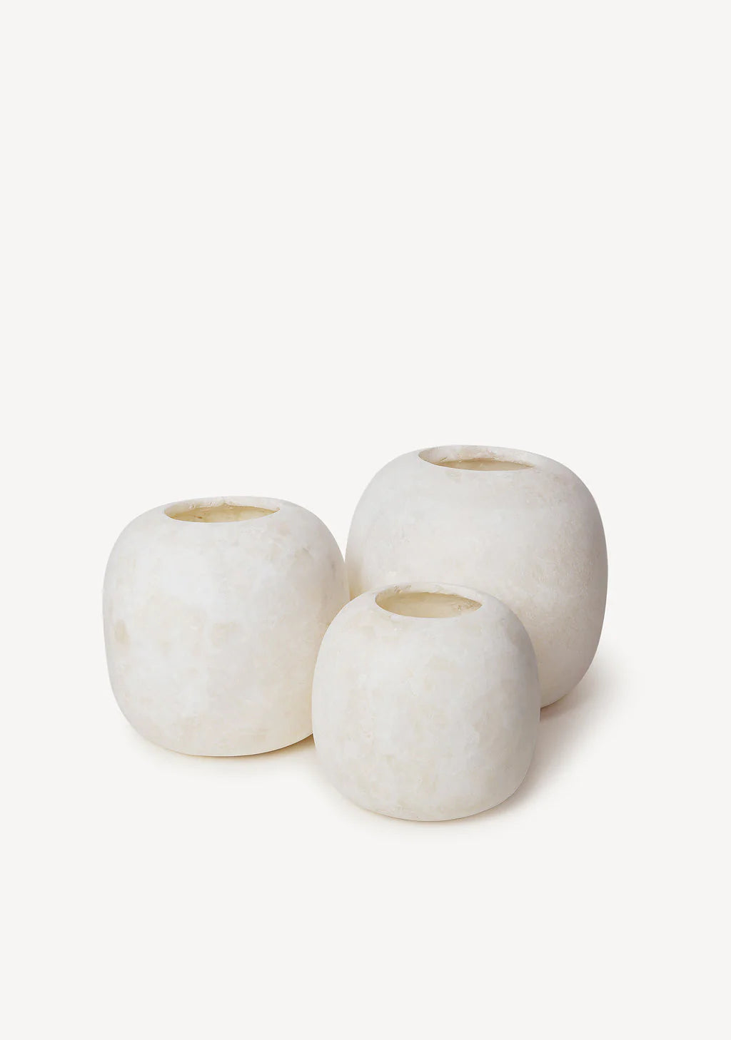 Alabaster Curra Candleholder