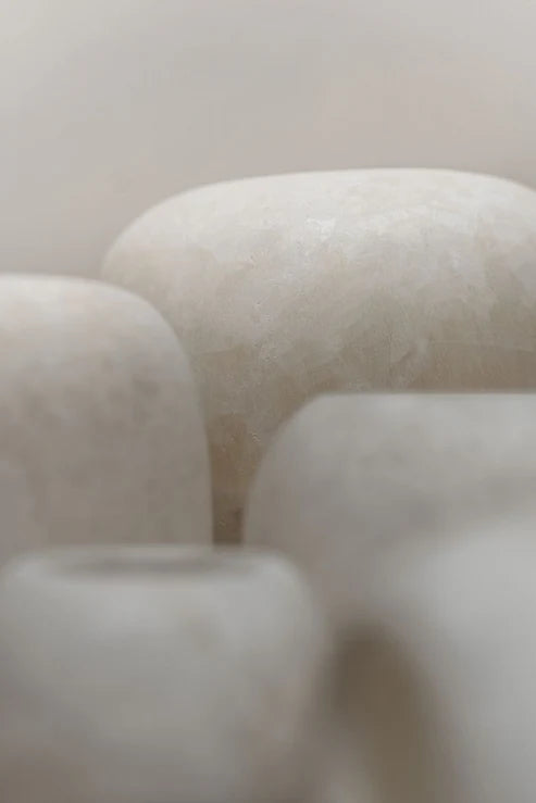 Alabaster Curra Candleholder