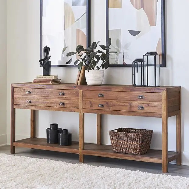 Apothecary Console Table