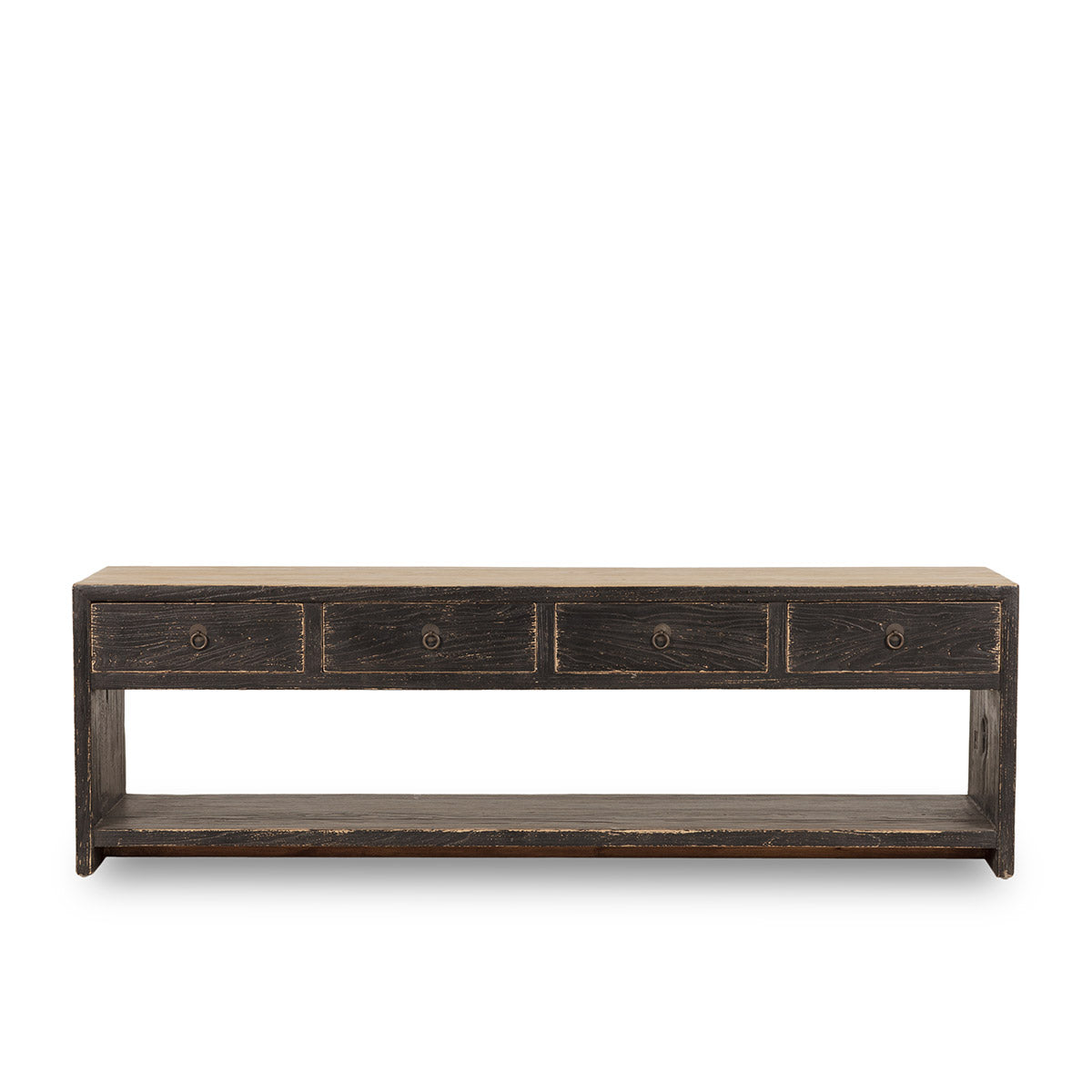 Marlo Black Elm Low Console