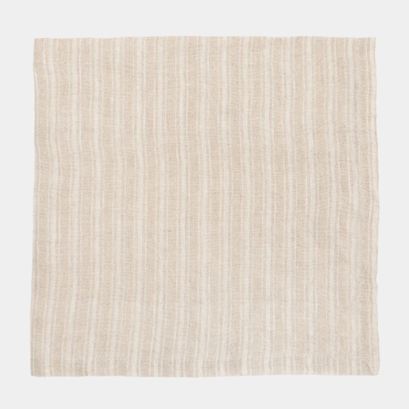 Boat Stripe Linen Natural Napkins