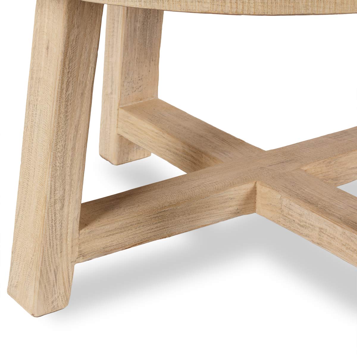 Burton Elm Round Coffee Table